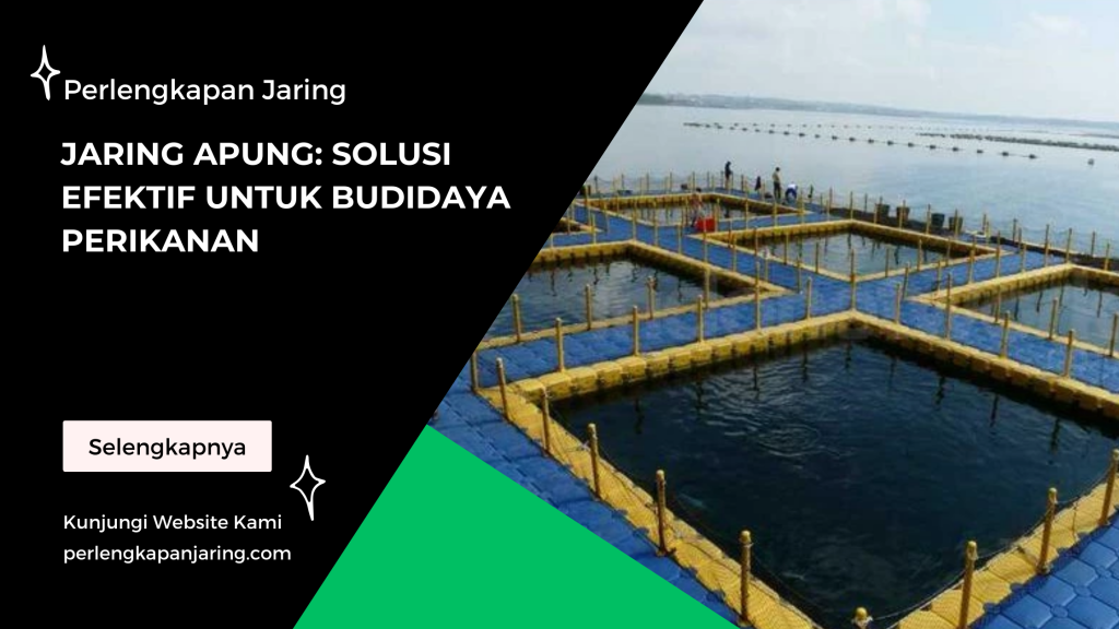 Jaring Apung Solusi Efektif untuk Budidaya Perikanan